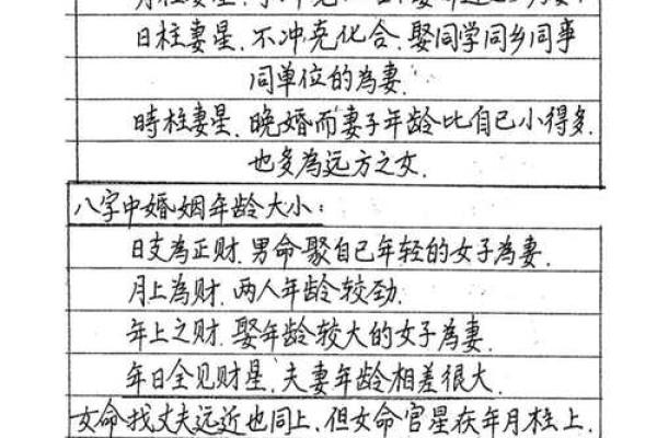 四柱八字如何看配偶年龄