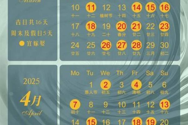 2025年结婚吉日5月份