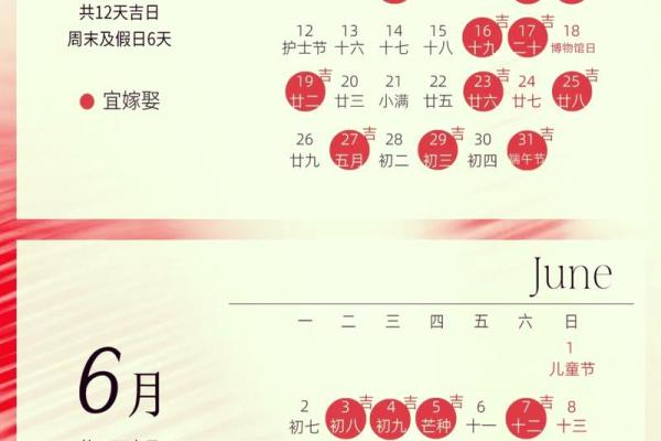 2025年7月的吉日凶日