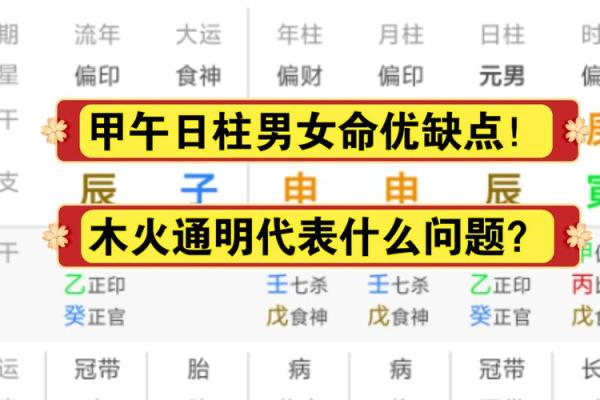 庚寅日(庚寅日柱女命)