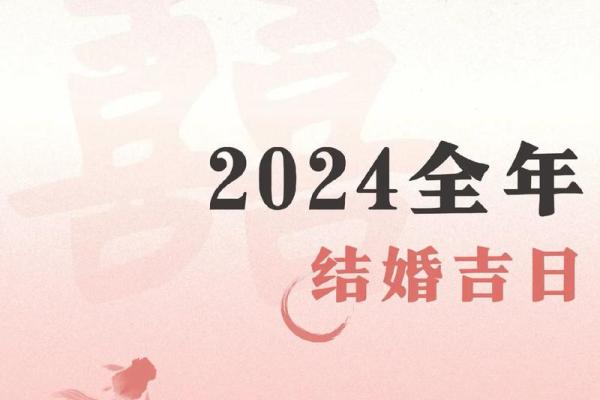 2024年结婚最好的日子、2024年结婚最好的日子一览表