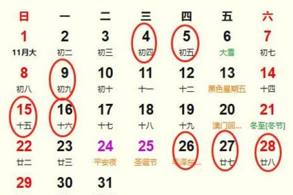 2024年12月最佳出行日 年末旅行吉日查询