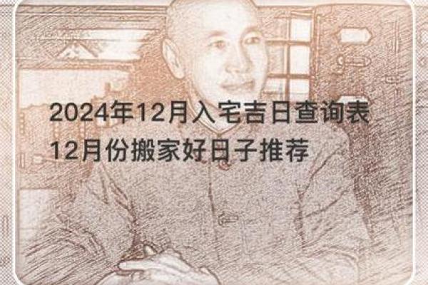 2024年12月入宅吉日速查 新家乔迁择日指南