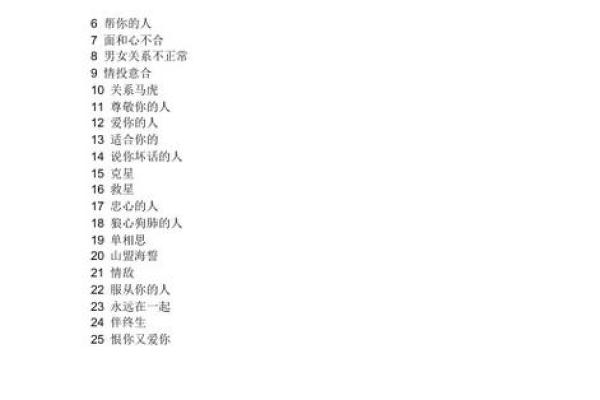 最准的缘分配对姓名，缘分配对测试姓名打分