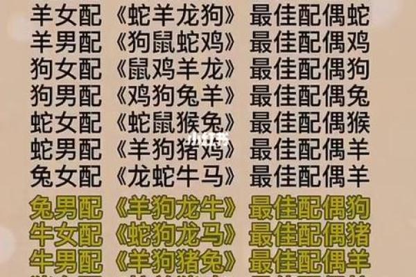 八字合婚秘典，八字合婚生辰八字配对