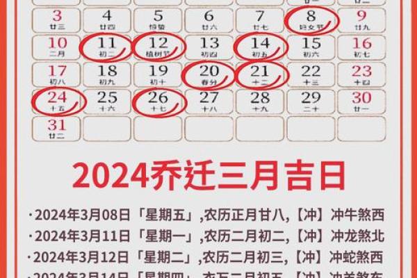 2024年5月份生肖狗乔迁好吉日分享