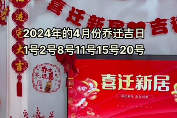 2024年5月份生肖马乔迁好吉日分享
