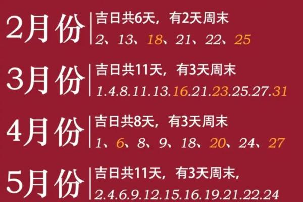 📅 吉日选择原则与依据
