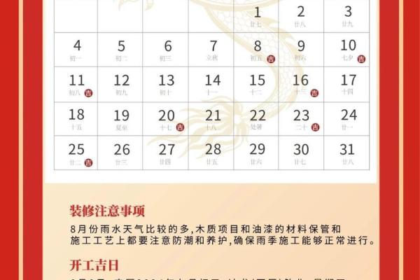 2025年装修房子开工吉日