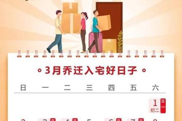 2025年4月份搬家黄道吉日一览表