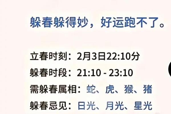 打春时间躲春属相 2024年打春躲春的具体时辰